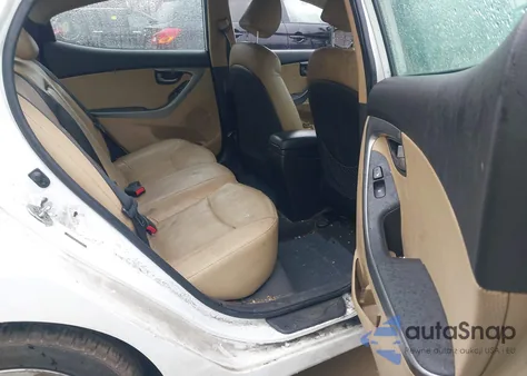 2012 Hyundai Elantra Limited from USA, damaged, VIN 5NPDH4AE5CH111176